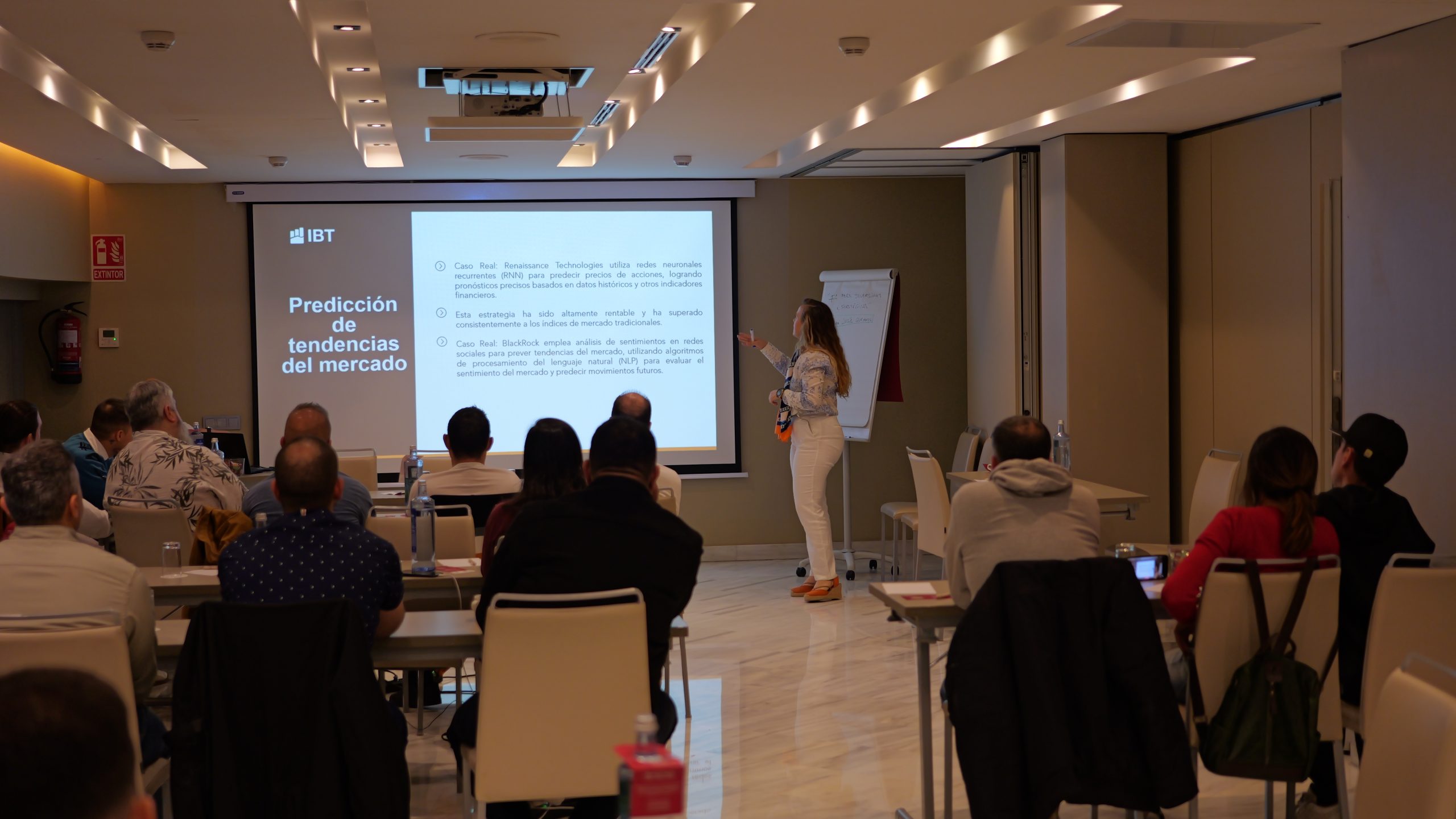 IBT Barcelona — sala de trading presencial